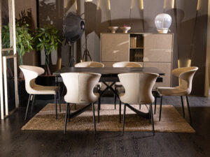 Helix Table & Linda Chair